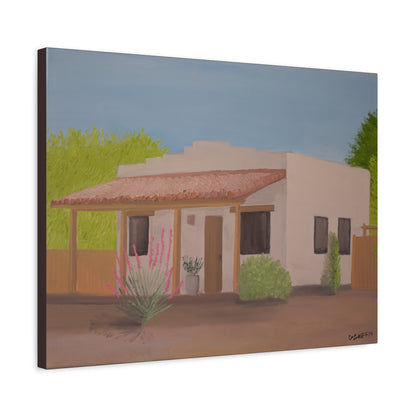 "Casita in the Sun" - Stretched Canvas Wall Decor