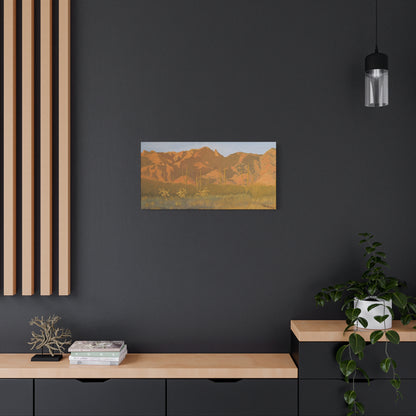 "Golden Hour in the Foothills" - Stretched Canvas Wall Decor