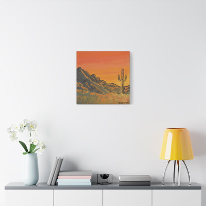 "Golden Hour" - Stretched Canvas Wall Decor