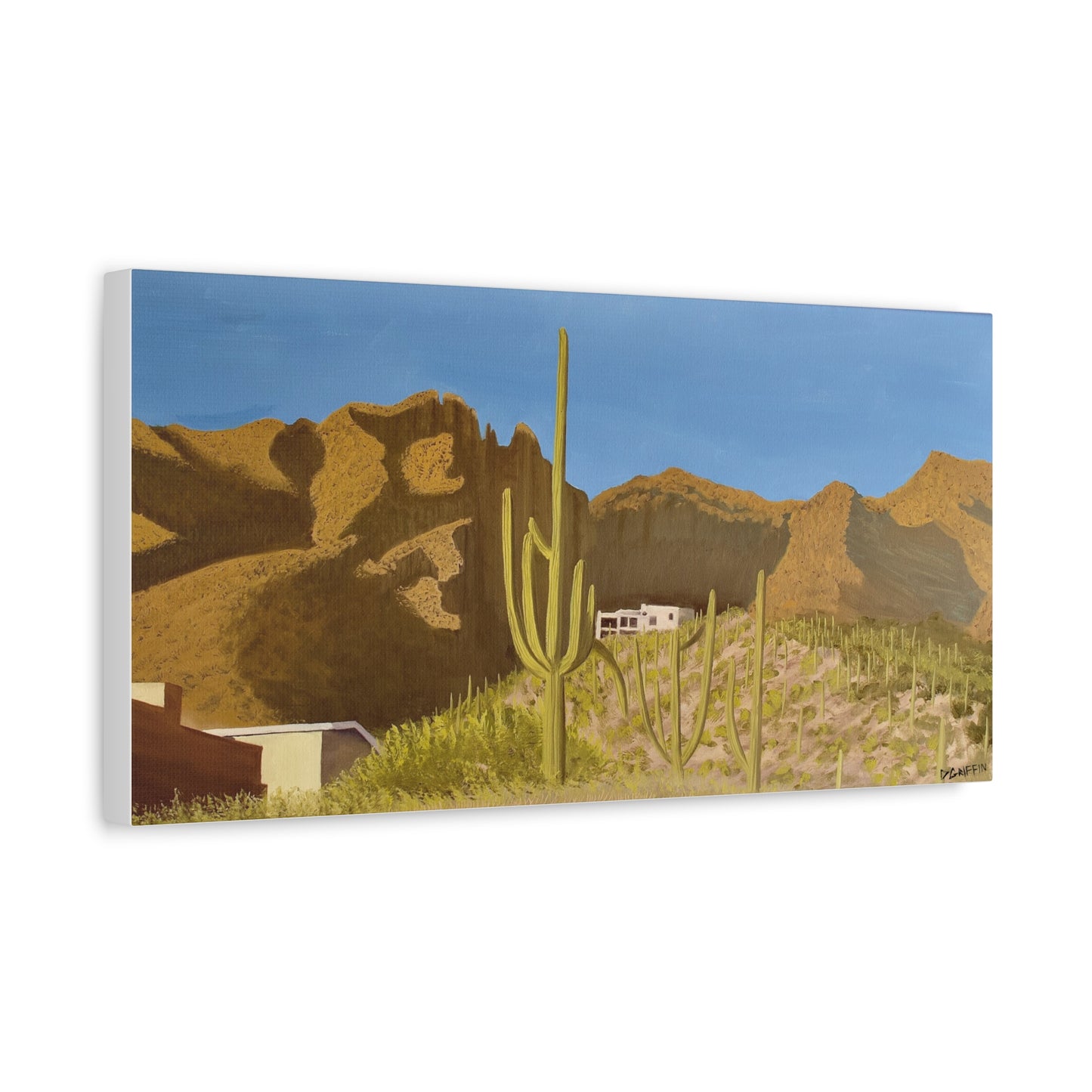 "Quartzite Canyon" - Stretched Canvas Wall Decor