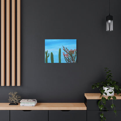 "Desert Duo" - Stretched Canvas Wall Decor