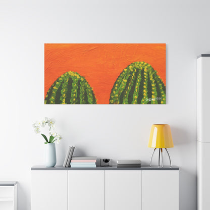 "Barril Alegre" - Stretched Canvas Wall Decor