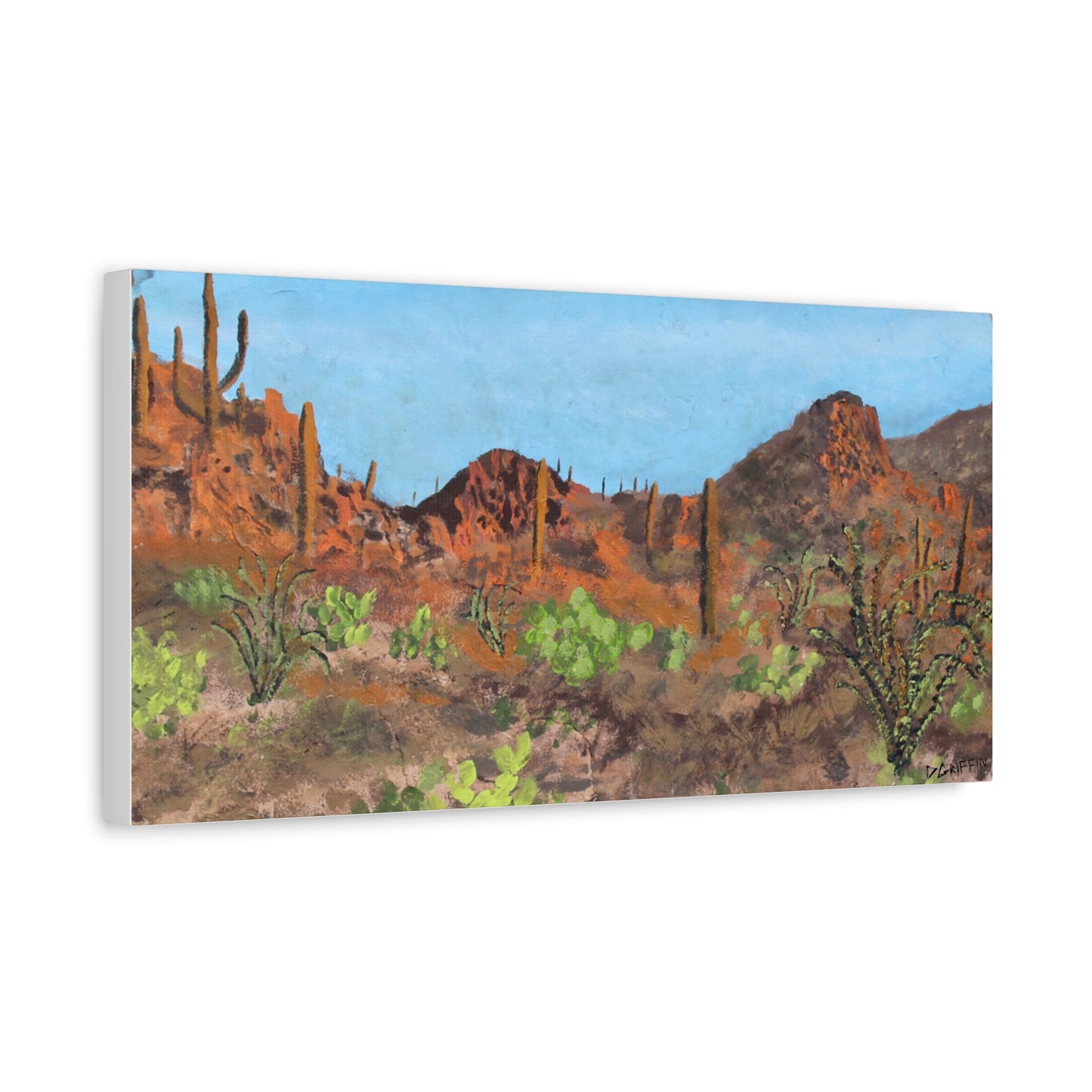 "Gates Pass" - Stretched Canvas Wall Decor