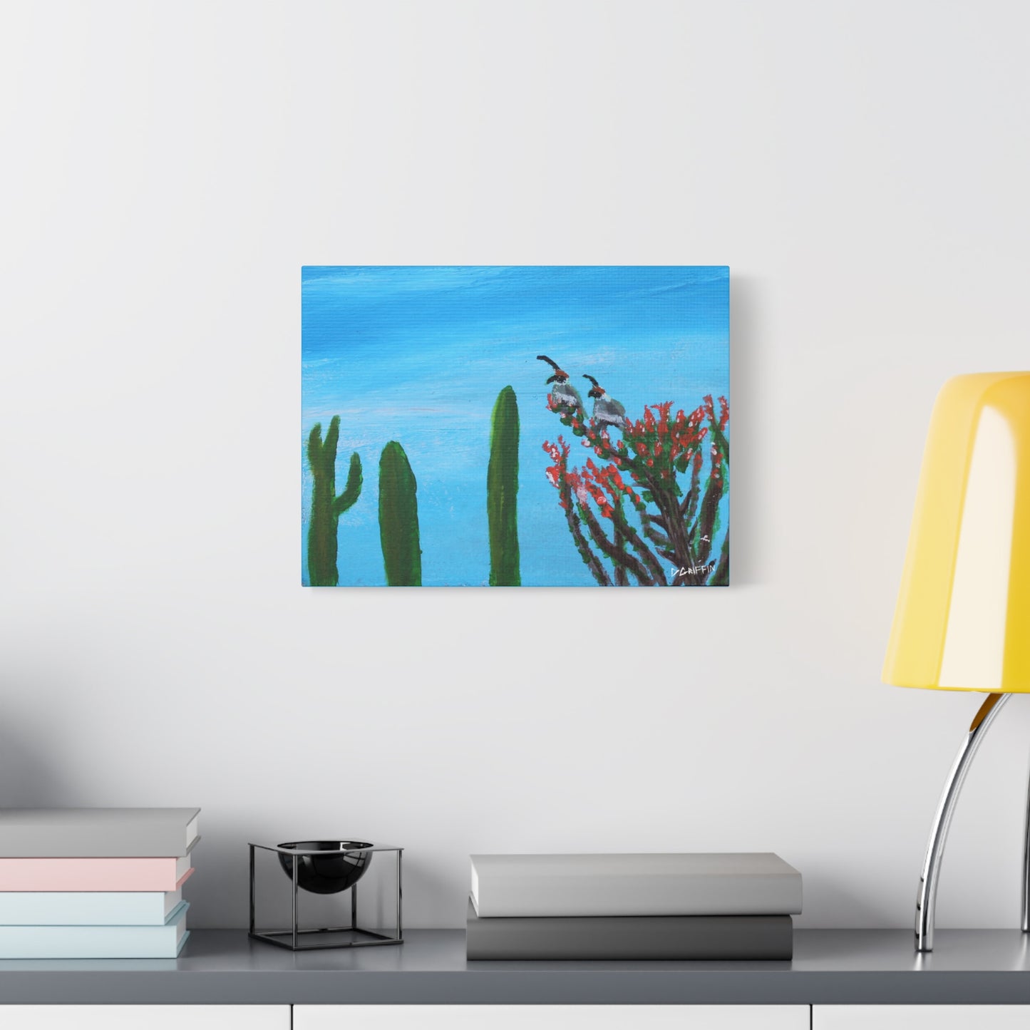 "Desert Duo" - Stretched Canvas Wall Decor