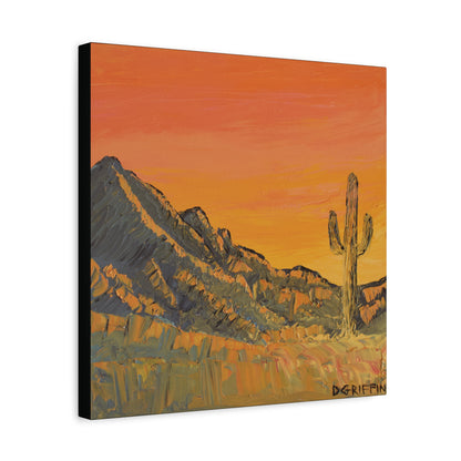 "Golden Hour" - Stretched Canvas Wall Decor
