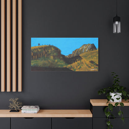 "Pima Canyon" - Stretched Canvas Wall Decor