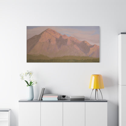 "Pusch Peak" - Stretched Canvas Wall Decor