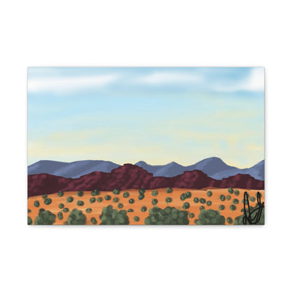 "Morning Horizon" - Stretched Canvas Wall Decor