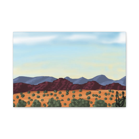 "Morning Horizon" - Stretched Canvas Wall Decor
