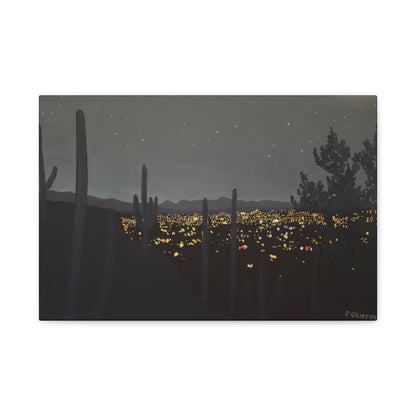 "Ocean of Jewels" - Stretched Canvas Wall Decor