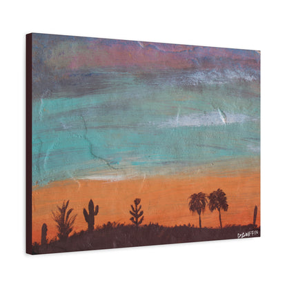 "Sonoran Sunset" - Stretched Canvas Wall Decor