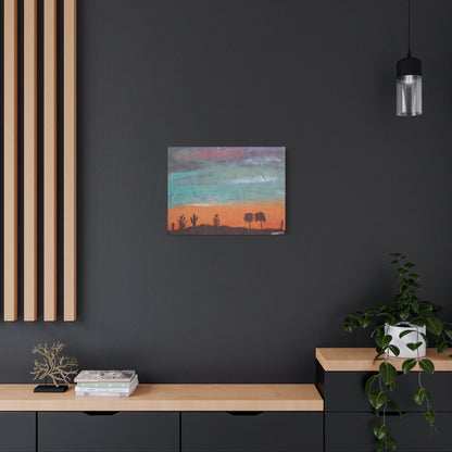 "Sonoran Sunset" - Stretched Canvas Wall Decor