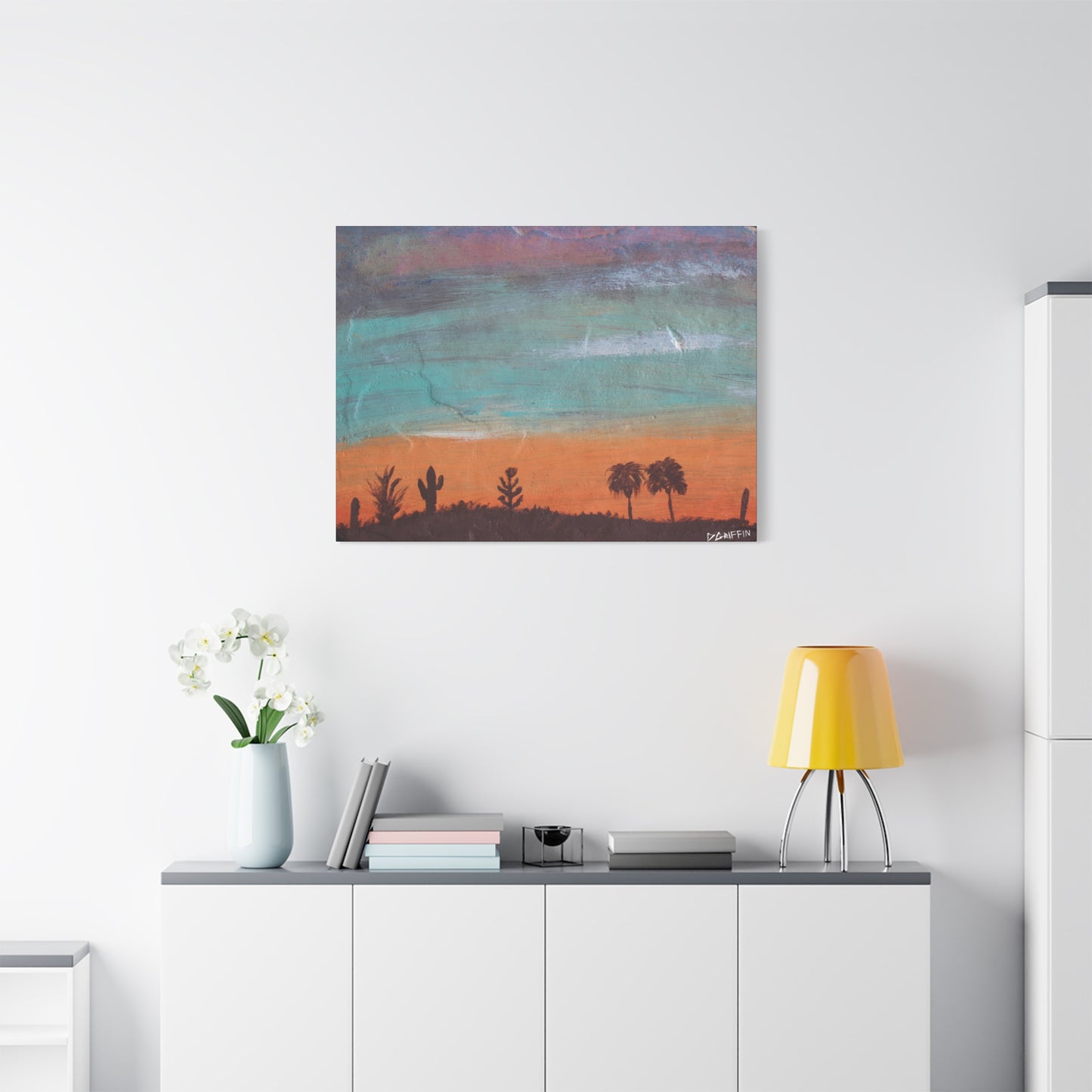 "Sonoran Sunset" - Stretched Canvas Wall Decor
