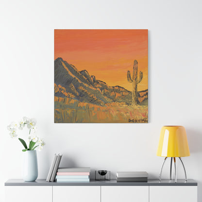 "Golden Hour" - Stretched Canvas Wall Decor