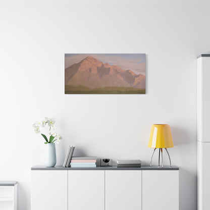 "Pusch Peak" - Stretched Canvas Wall Decor