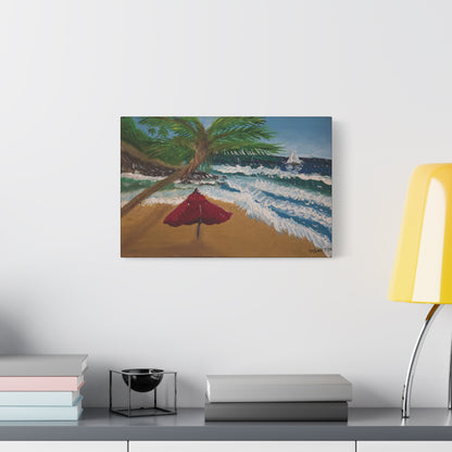 "Hilo Shores" - Stretched Canvas Wall Decor