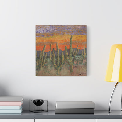 “The Standing Ones” - Stretched Canvas Wall Decor