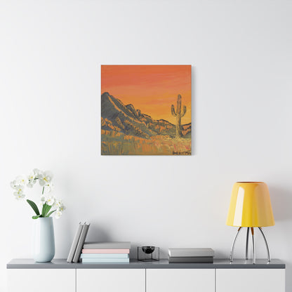 "Golden Hour" - Stretched Canvas Wall Decor