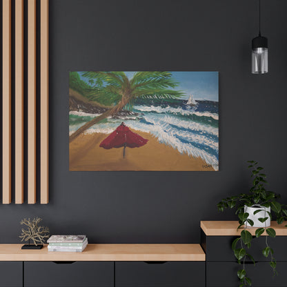"Hilo Shores" - Stretched Canvas Wall Decor