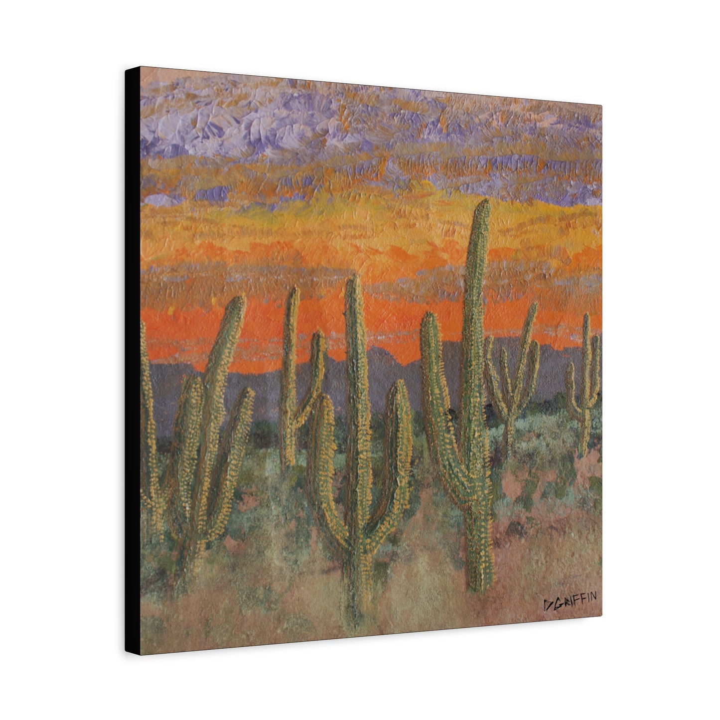 “The Standing Ones” - Stretched Canvas Wall Decor