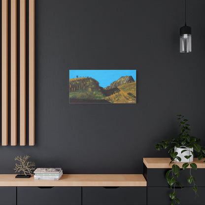 "Pima Canyon" - Stretched Canvas Wall Decor