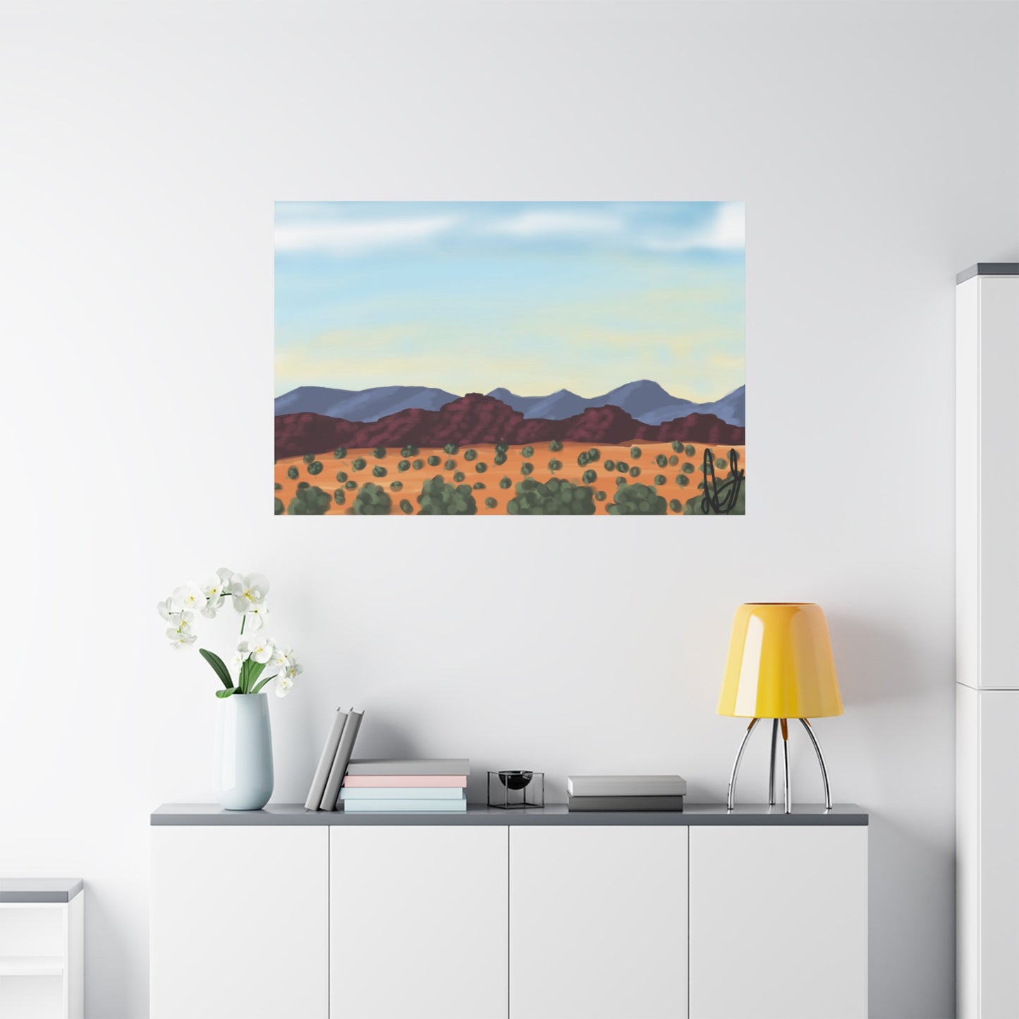 "Morning Horizon" - Stretched Canvas Wall Decor