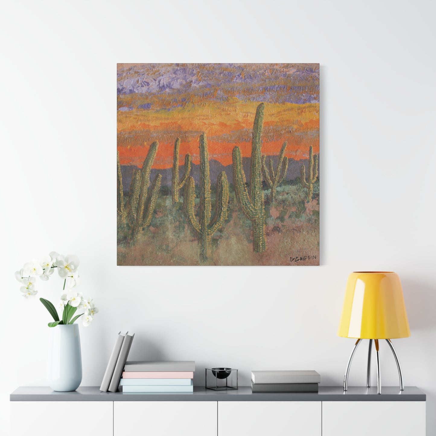 “The Standing Ones” - Stretched Canvas Wall Decor