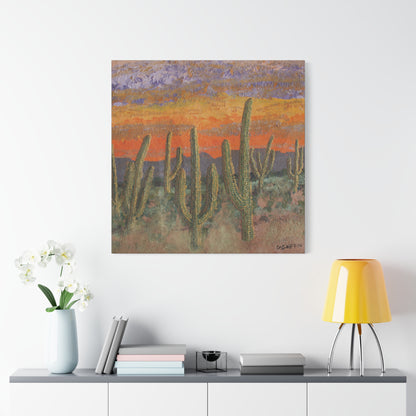 “The Standing Ones” - Stretched Canvas Wall Decor