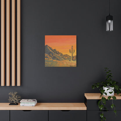 "Golden Hour" - Stretched Canvas Wall Decor