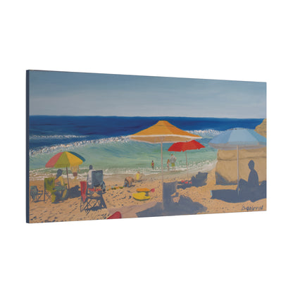 "South Casa Beach" - Stretched Canvas Wall Decor