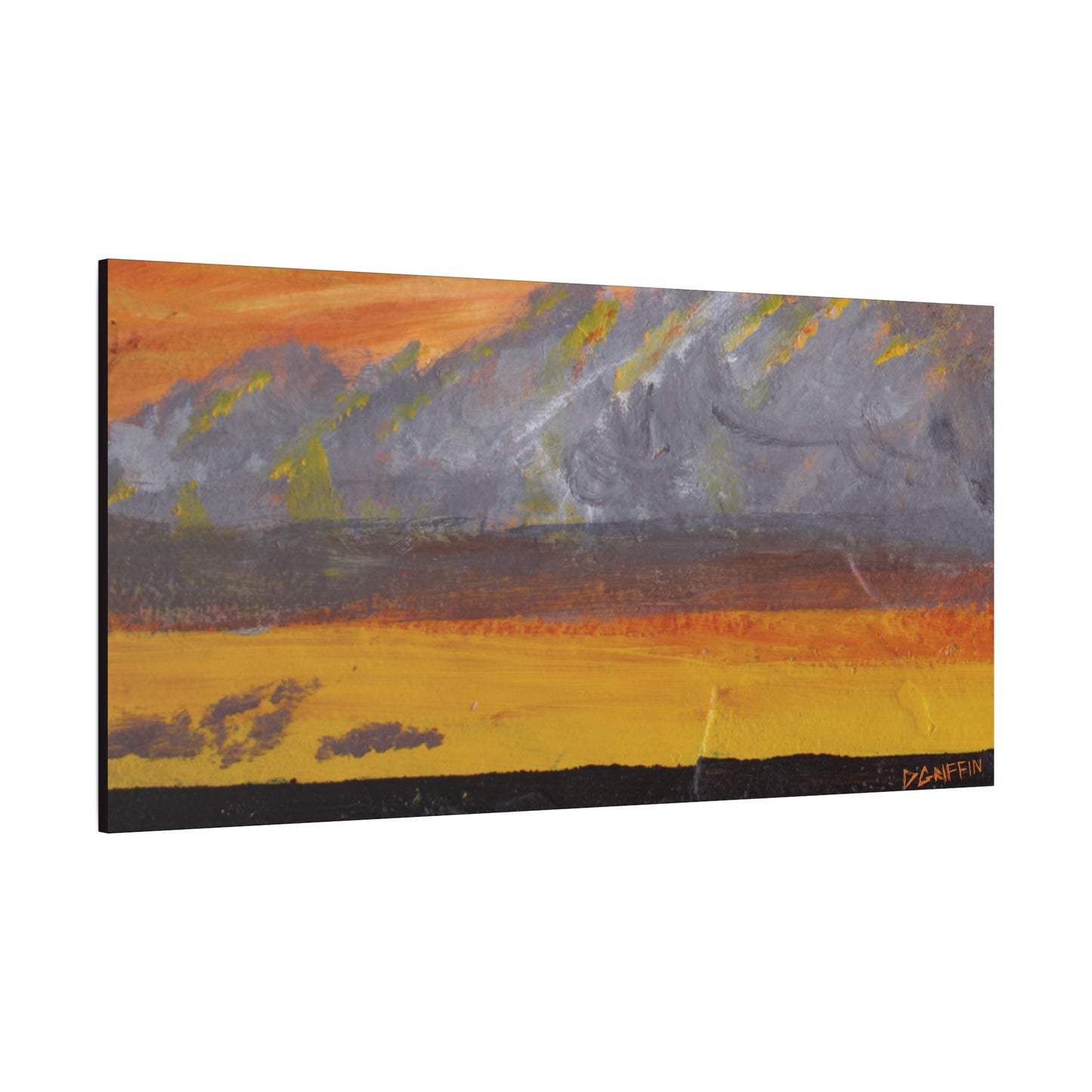 "Sonoran Monsoon" - Stretched Canvas Wall Decor