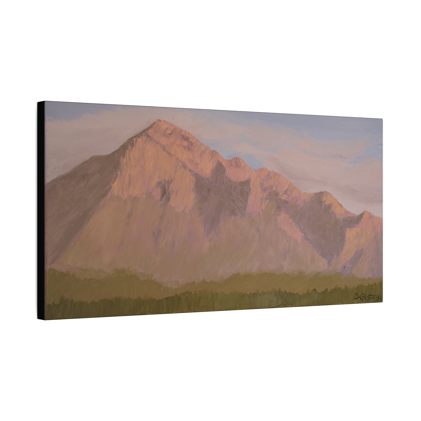 "Pusch Peak" - Stretched Canvas Wall Decor