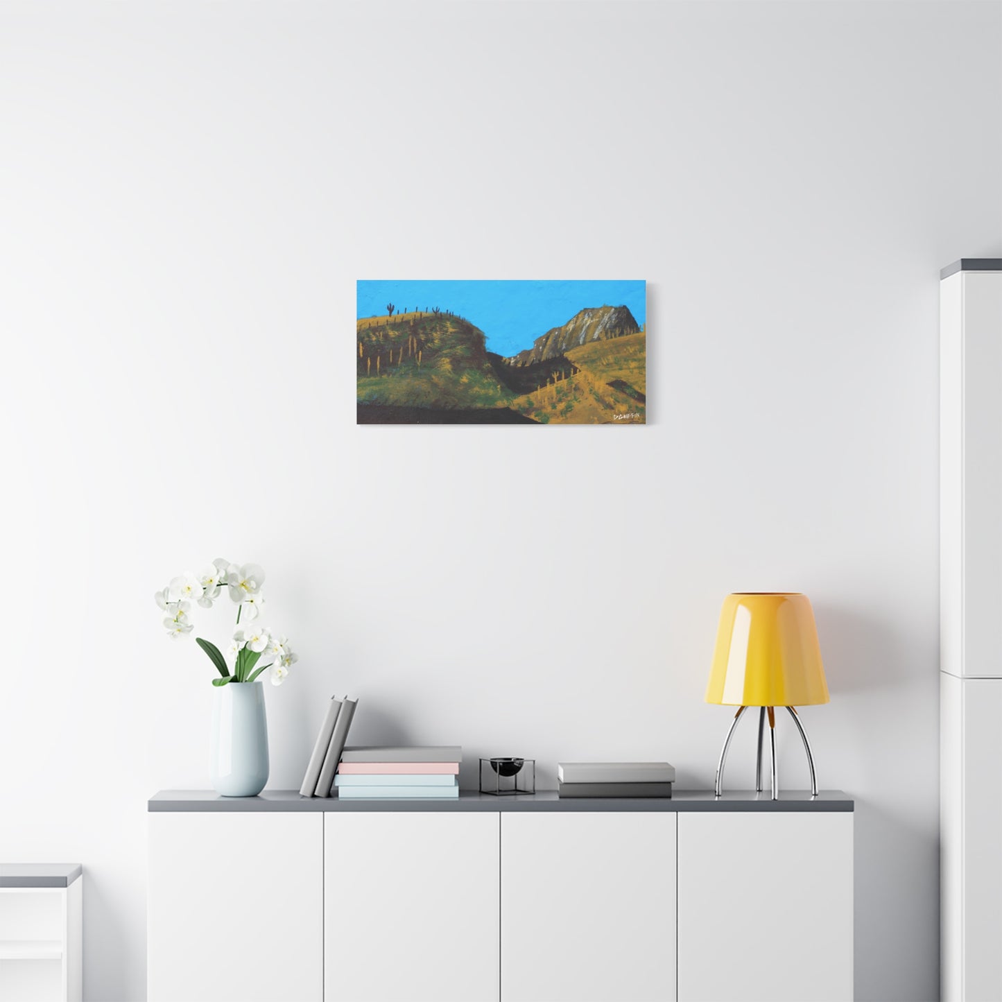"Pima Canyon" - Stretched Canvas Wall Decor