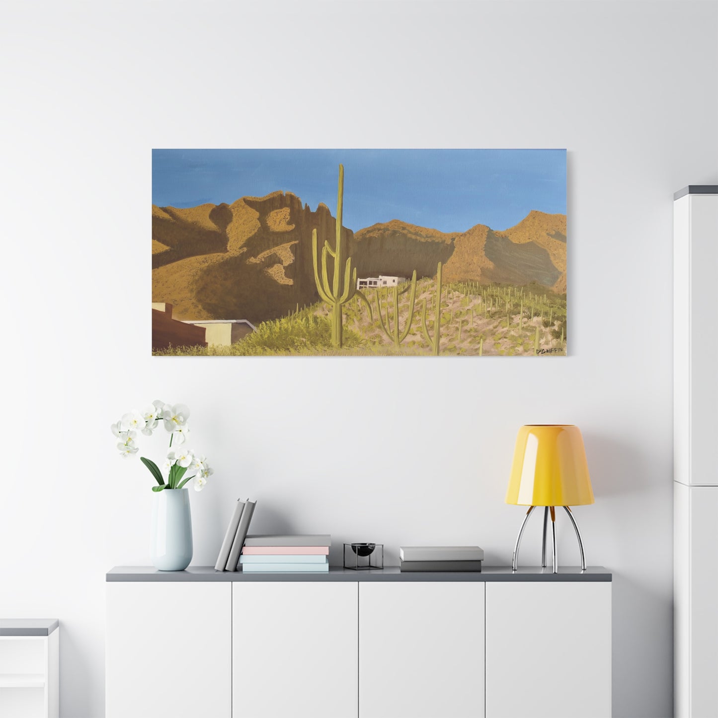 "Quartzite Canyon" - Stretched Canvas Wall Decor