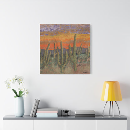 “The Standing Ones” - Stretched Canvas Wall Decor