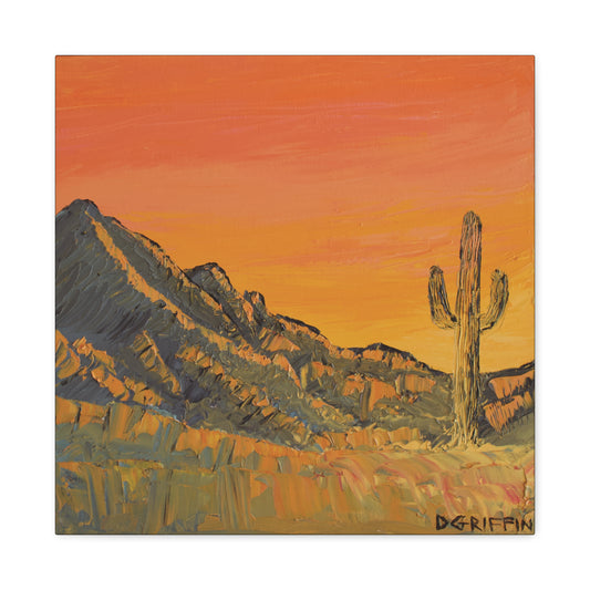 "Golden Hour" - Stretched Canvas Wall Decor