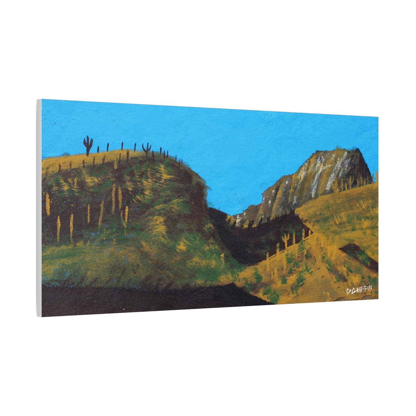 "Pima Canyon" - Stretched Canvas Wall Decor