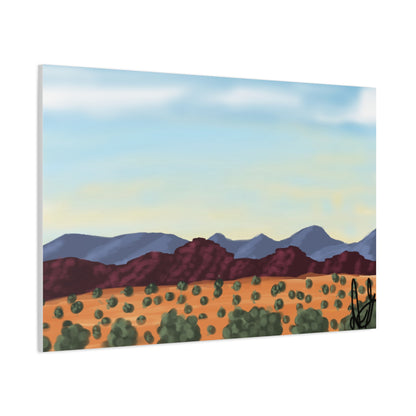 "Morning Horizon" - Stretched Canvas Wall Decor