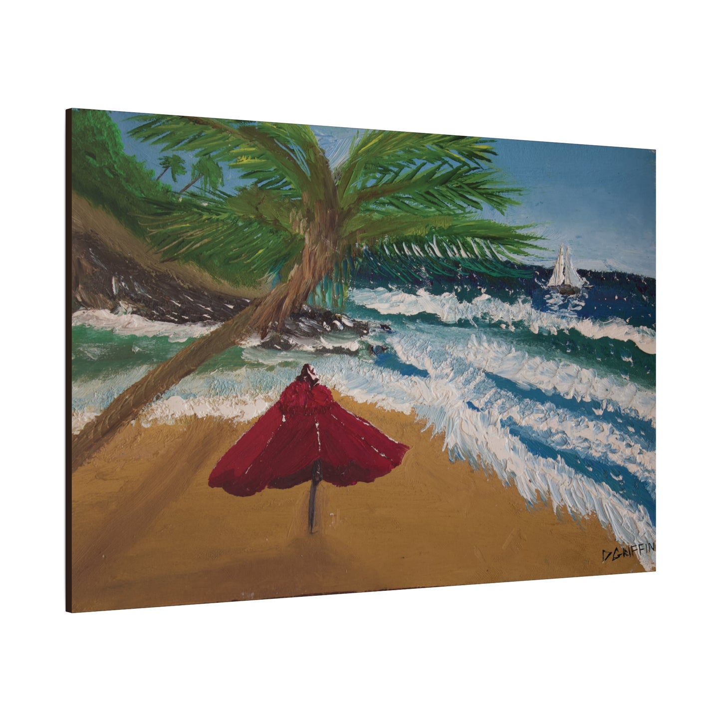 "Hilo Shores" - Stretched Canvas Wall Decor