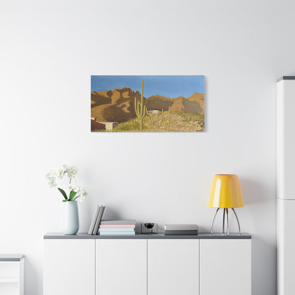 "Quartzite Canyon" - Stretched Canvas Wall Decor