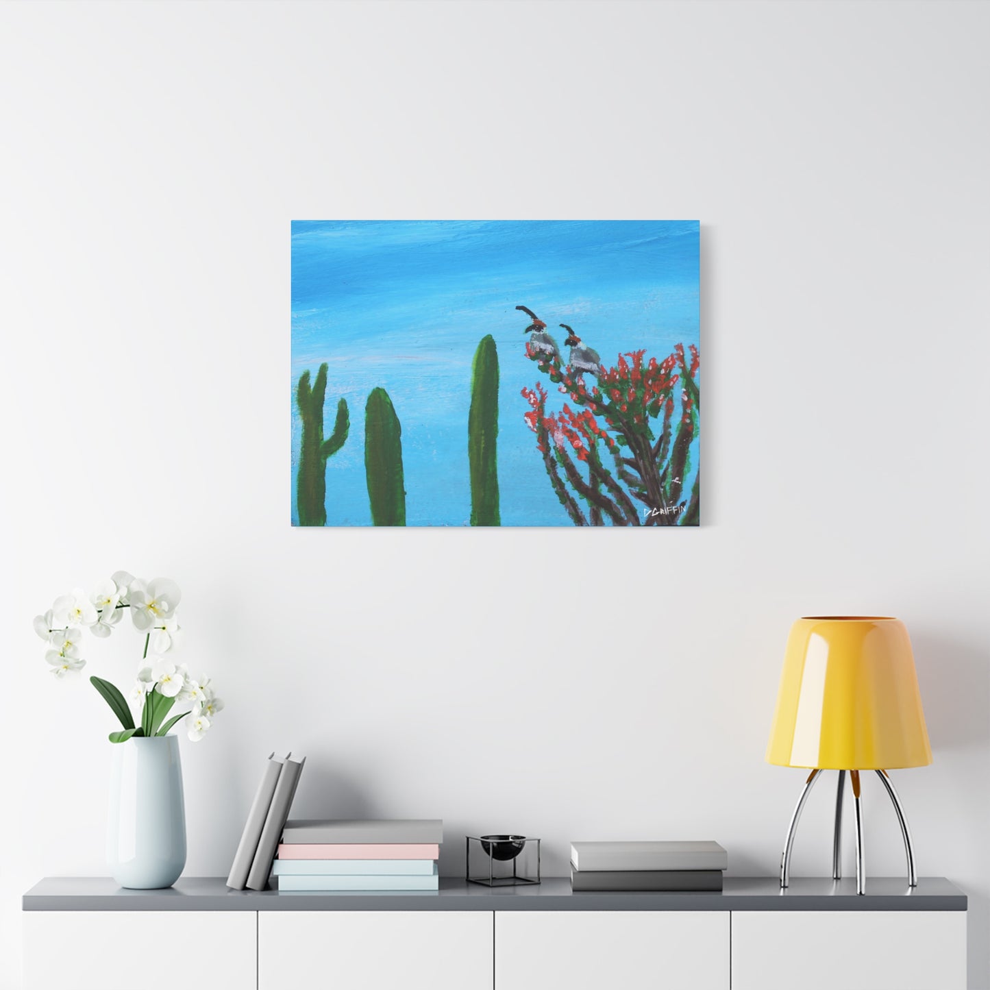 "Desert Duo" - Stretched Canvas Wall Decor