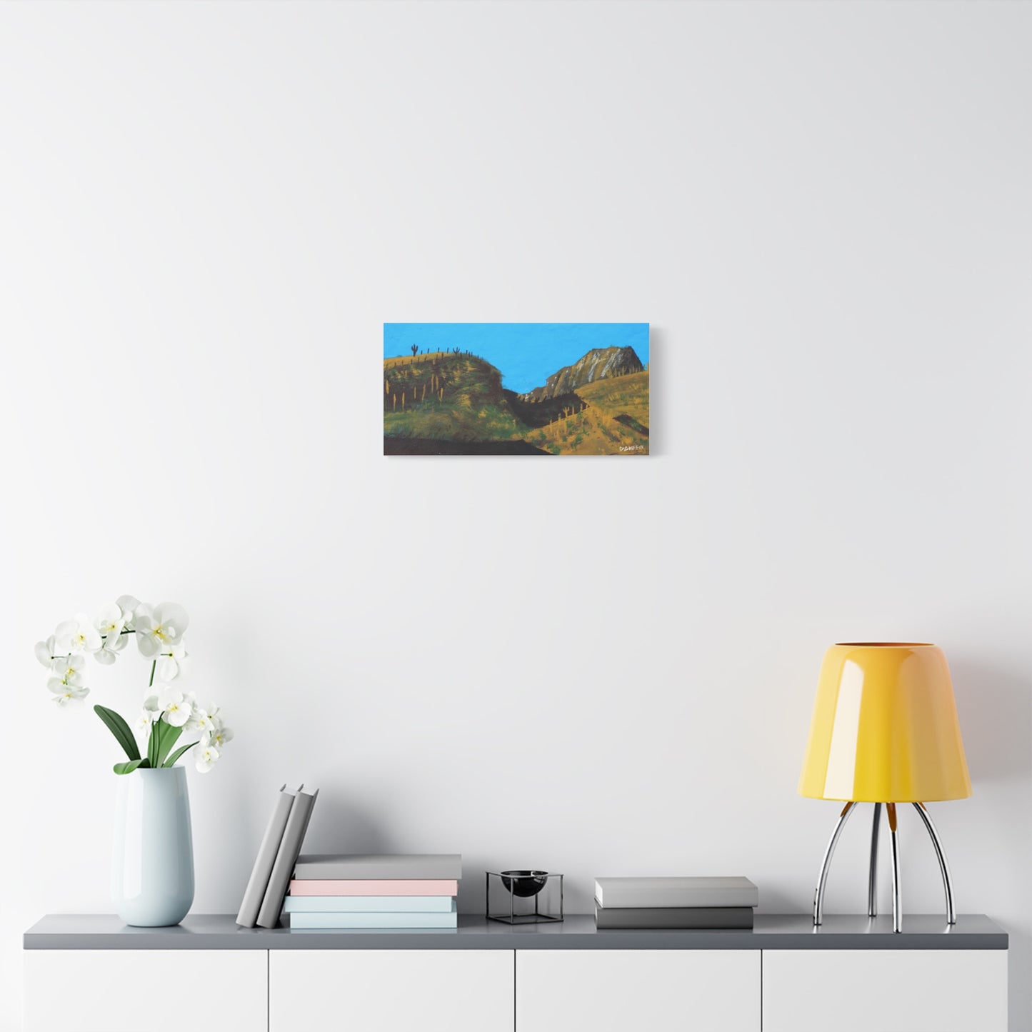 "Pima Canyon" - Stretched Canvas Wall Decor
