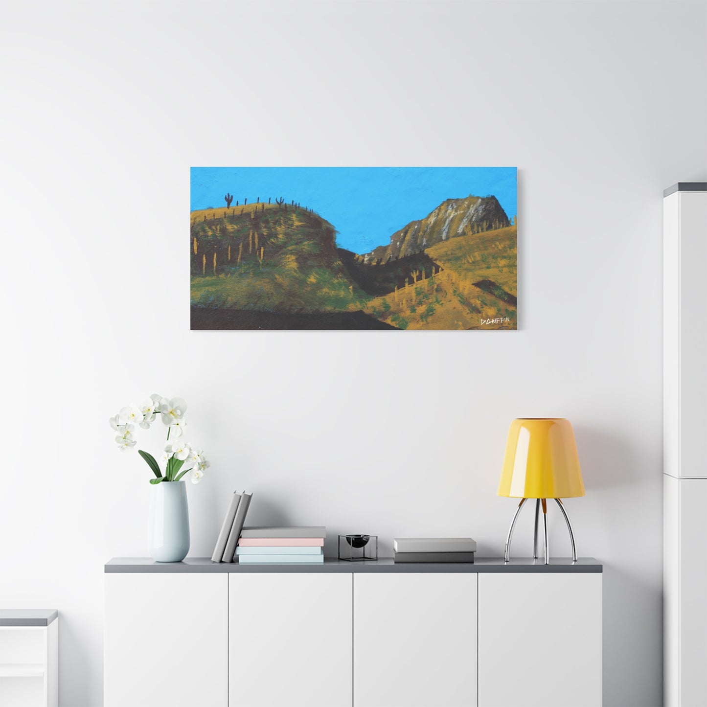 "Pima Canyon" - Stretched Canvas Wall Decor