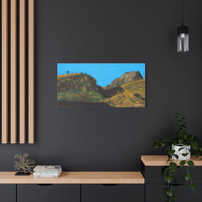 "Pima Canyon" - Stretched Canvas Wall Decor