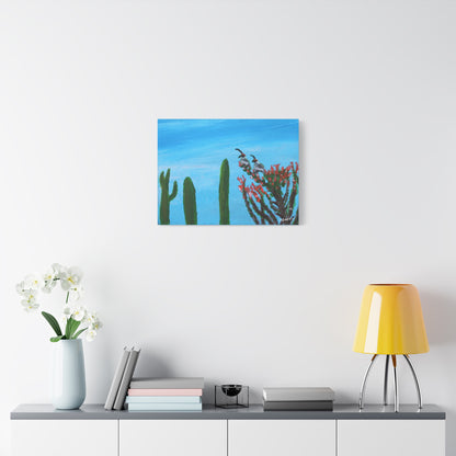 "Desert Duo" - Stretched Canvas Wall Decor