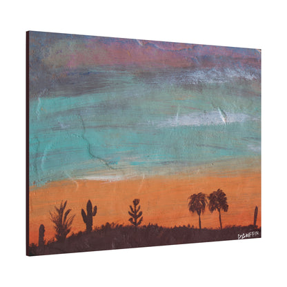 "Sonoran Sunset" - Stretched Canvas Wall Decor