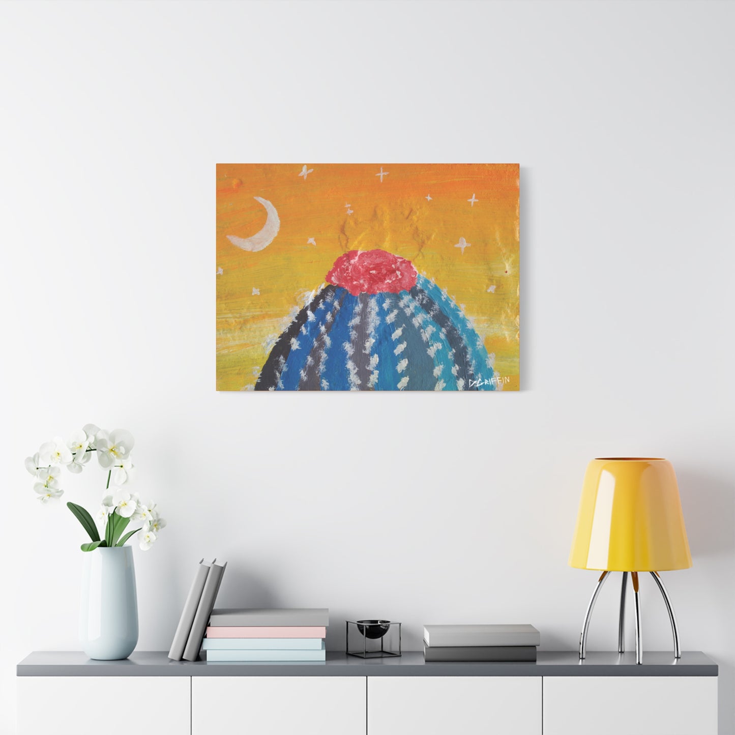 "Midnight Dream" - Stretched Canvas Wall Decor