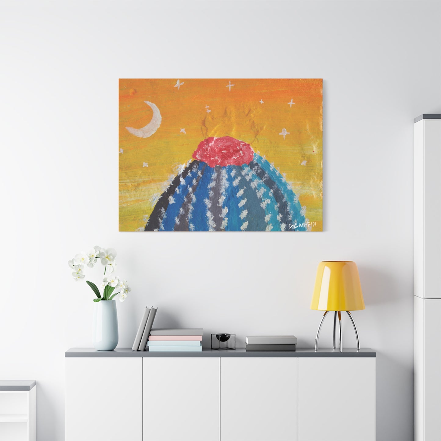 "Midnight Dream" - Stretched Canvas Wall Decor
