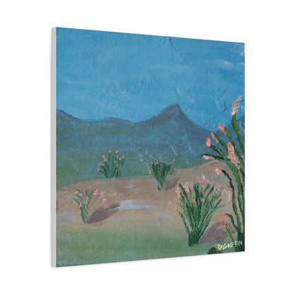 "Ocotillo Valley" - Stretched Canvas Wall Decor