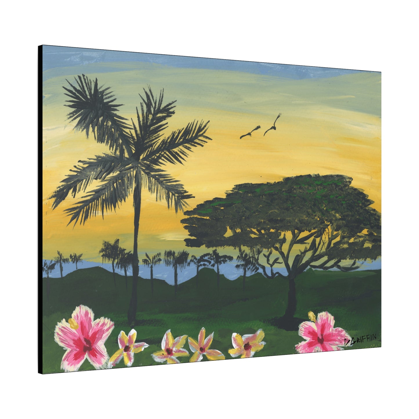 "Four Seasons Kona" - Stretched Canvas Wall Decor